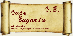 Vujo Bugarin vizit kartica